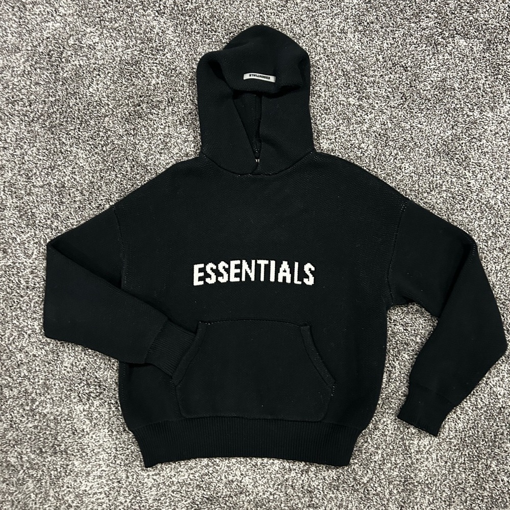 Fear of God Essentials knit Pullover Hoodie (SS21)